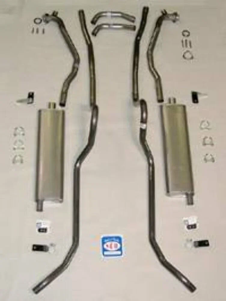Fits 1957 Chevrolet Full Size Exhaust System 63025